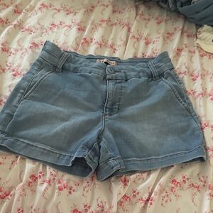 Casual Light Blue Women's Jean Shorts
